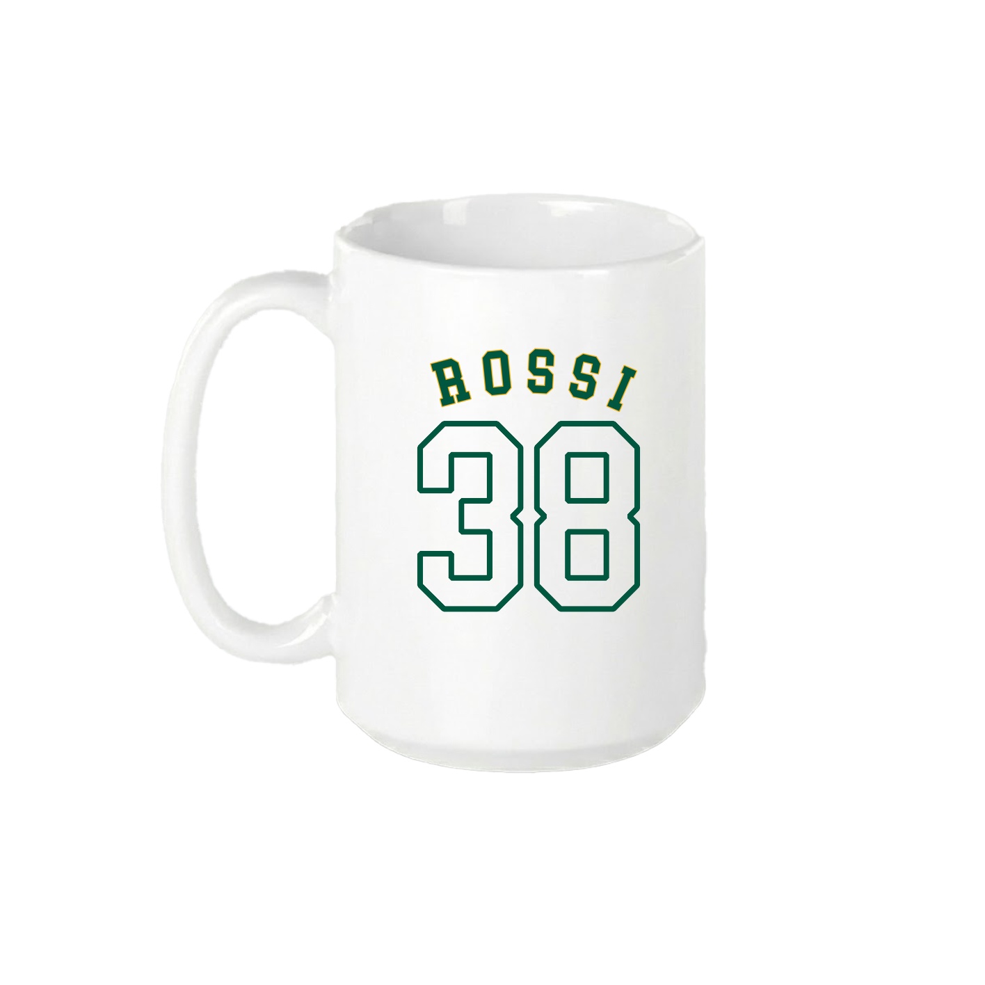 15oz Coffee Mug — Shirsey Arch in White