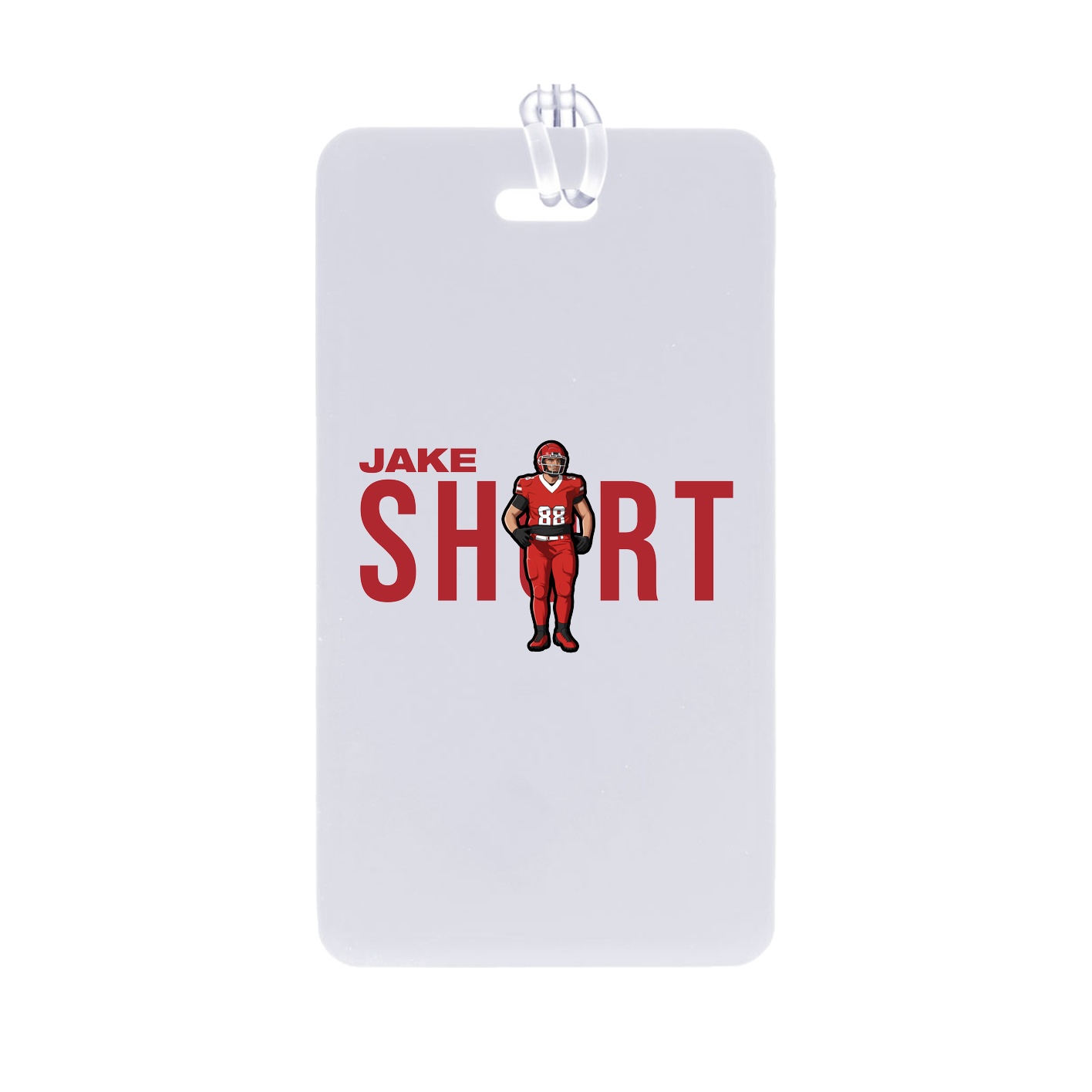 Bag Tag — Player Name in Classic