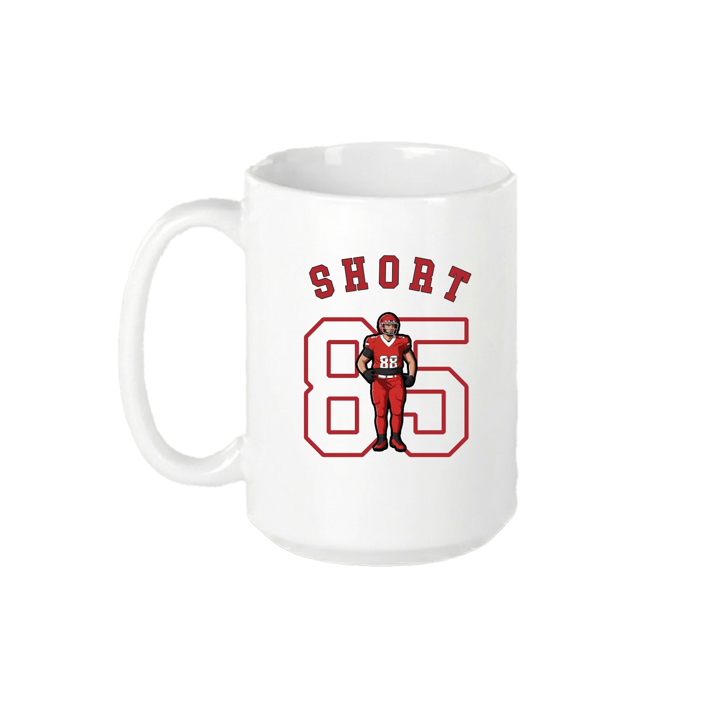 15oz Coffee Mug — Shirsey Arch in White