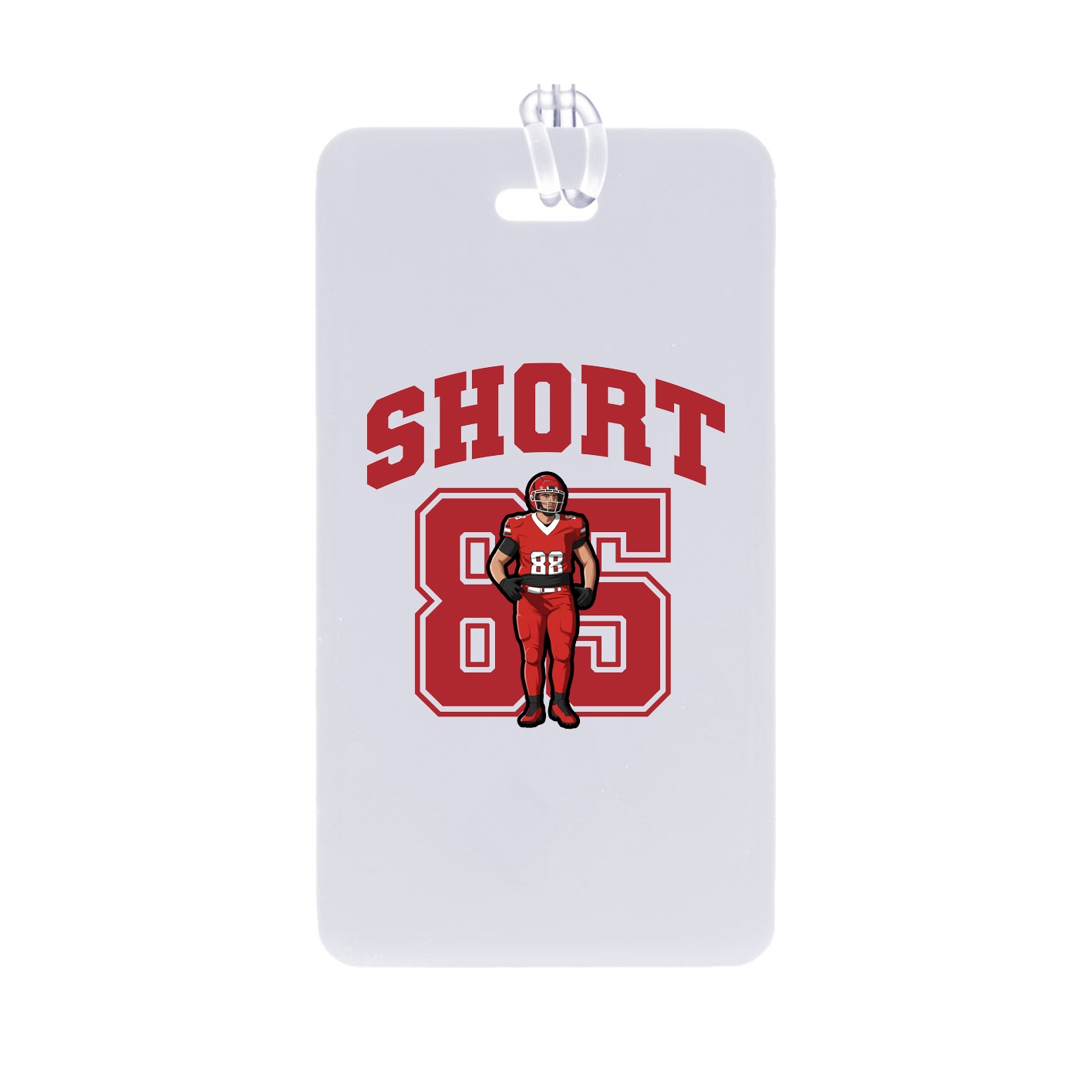 Bag Tag — Number in Classic