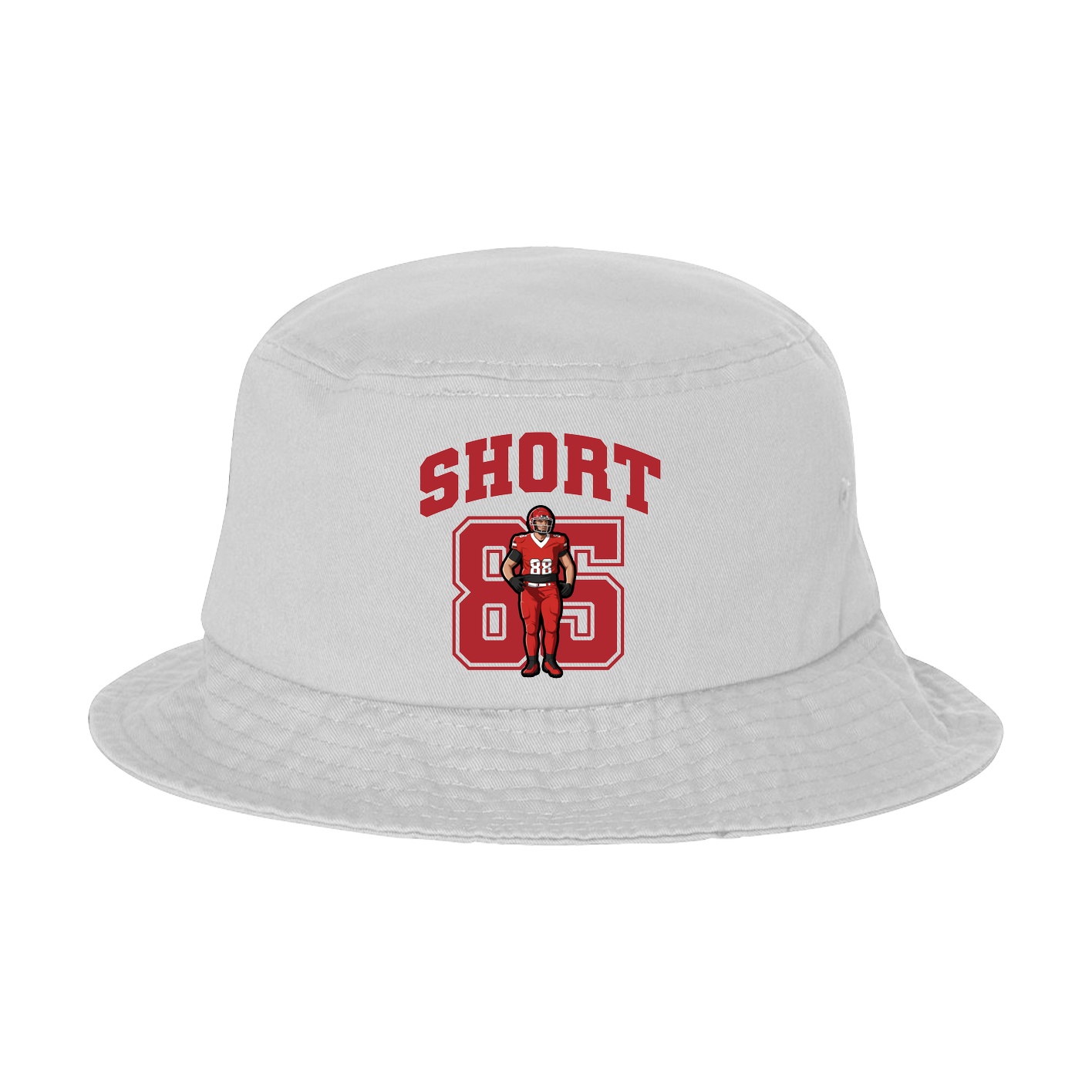 Bucket Cap — Number in White