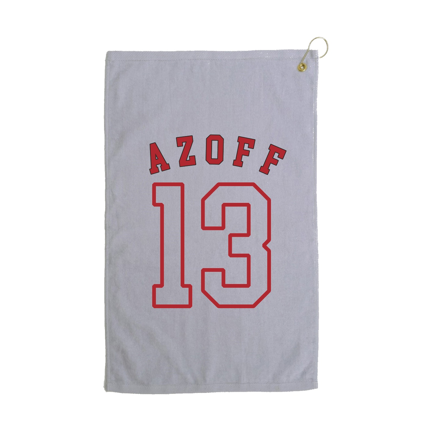 Golf Towel — Shirsey Arch in Grey