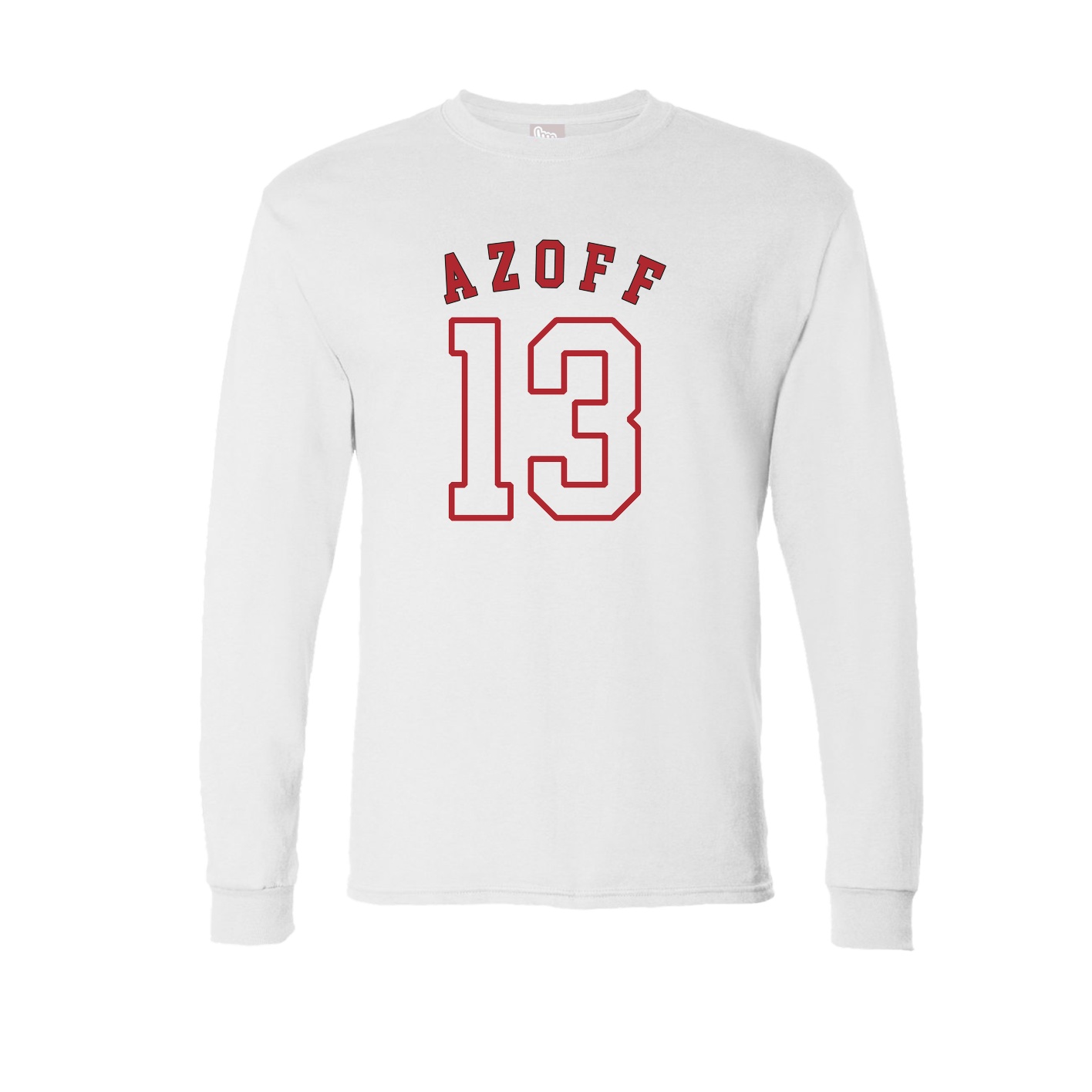 Long Sleeve Tee — Shirsey Arch in White