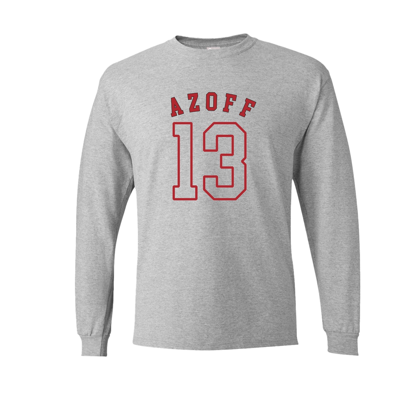 Long Sleeve Tee — Shirsey Arch in Grey
