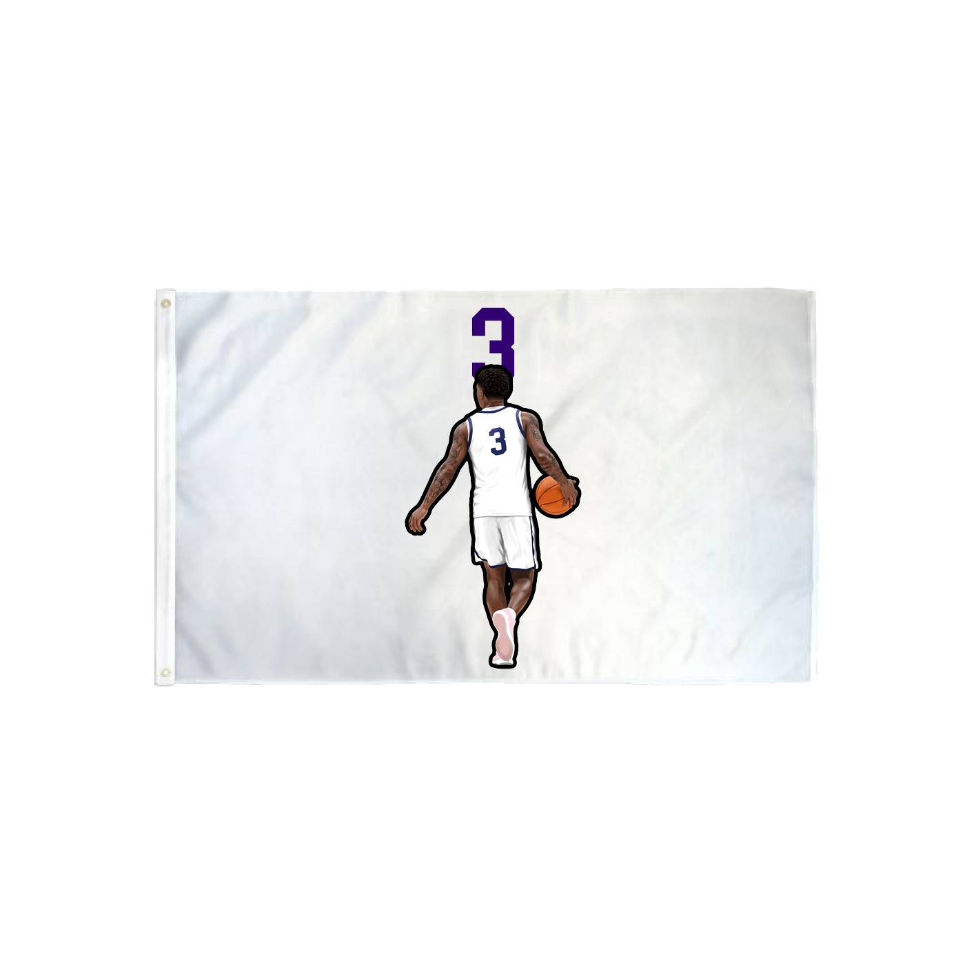 3x5 Flag — Number Top in Classic