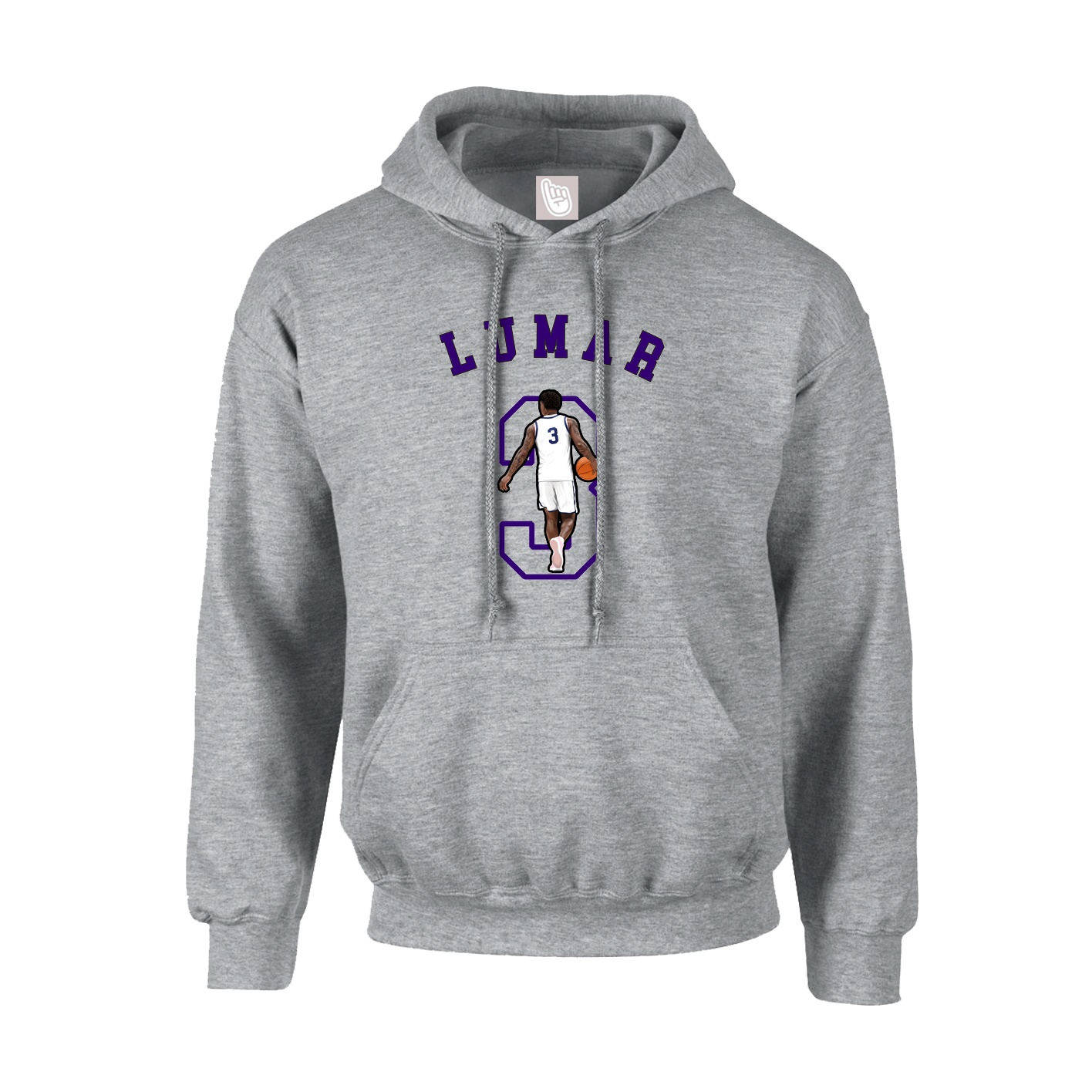 Youth Hoodie — Shirsey Arch in Grey