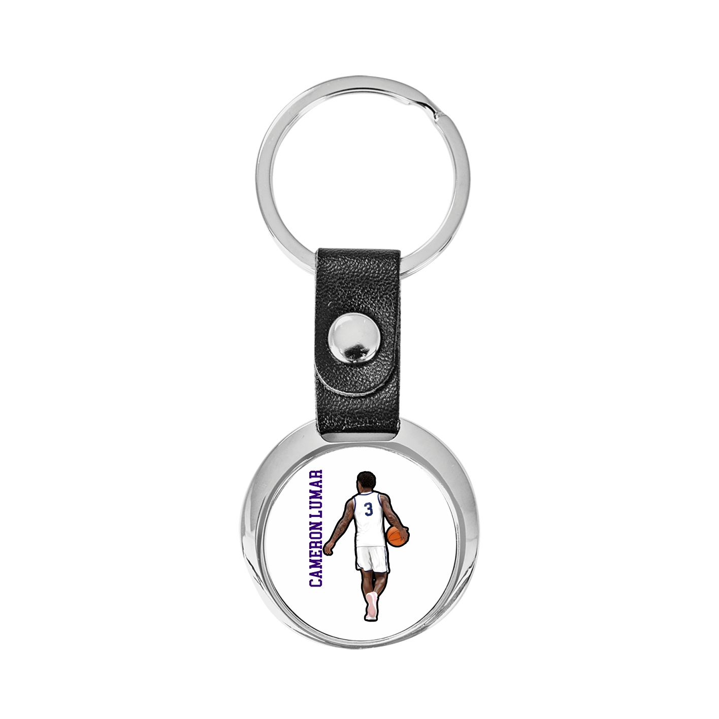 Key Chain — Name Vertical in Classic