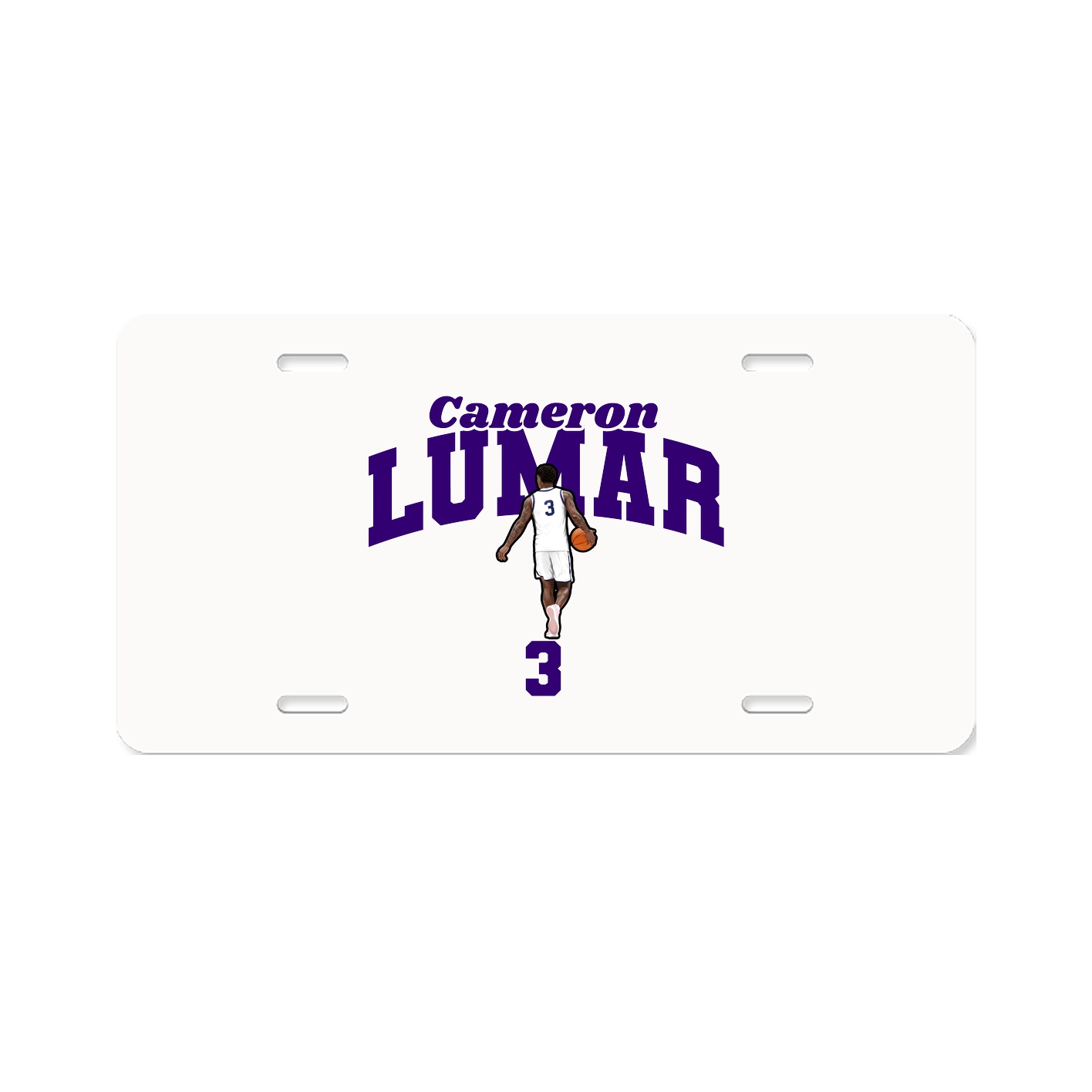 License Plate — Signature Arch in Classic