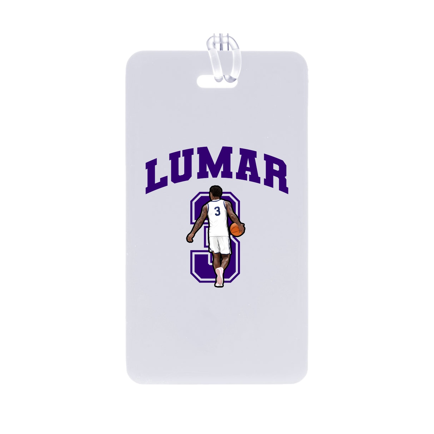 Bag Tag — Number in Classic