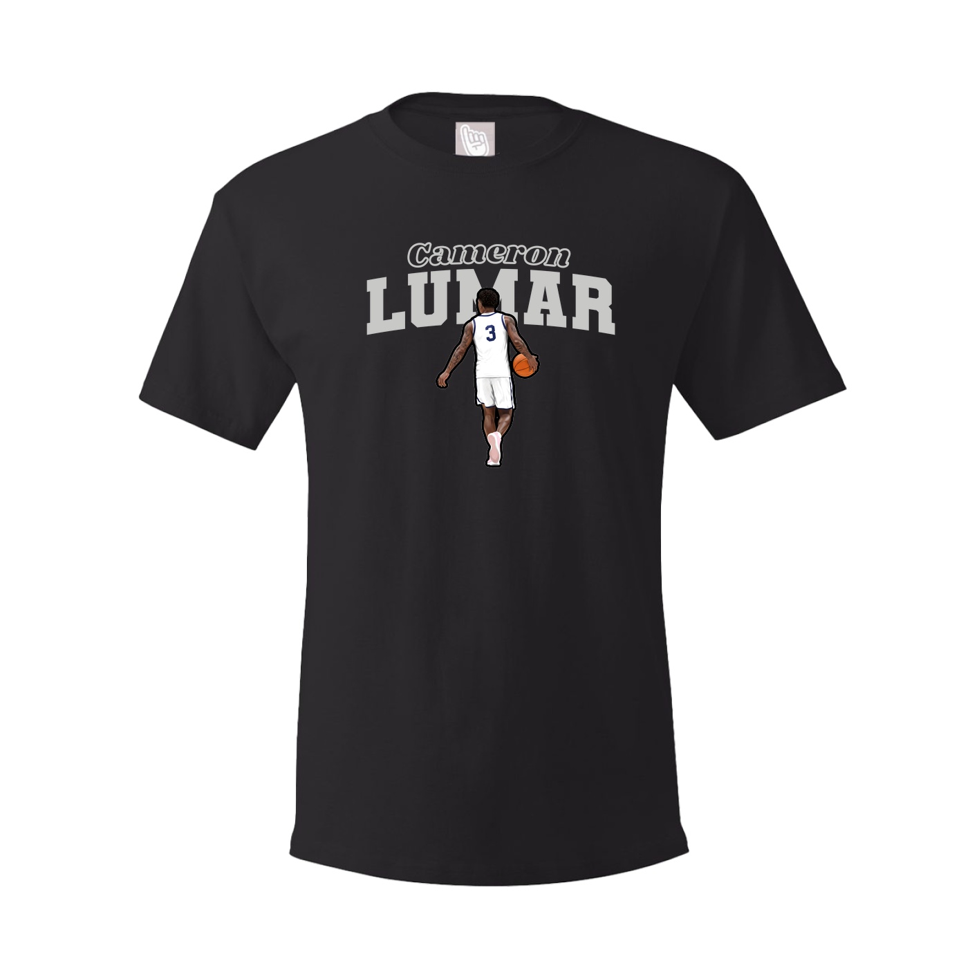 Youth Tee — Name Arch in Black
