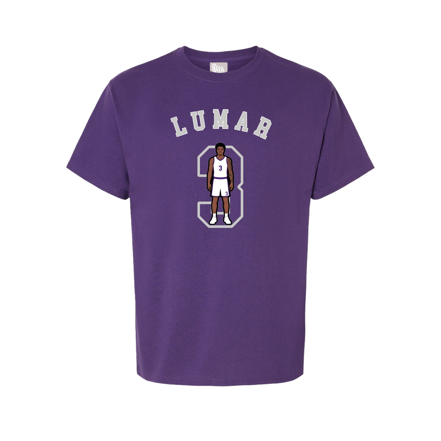 Youth Tee — Shirsey Arch in Purple