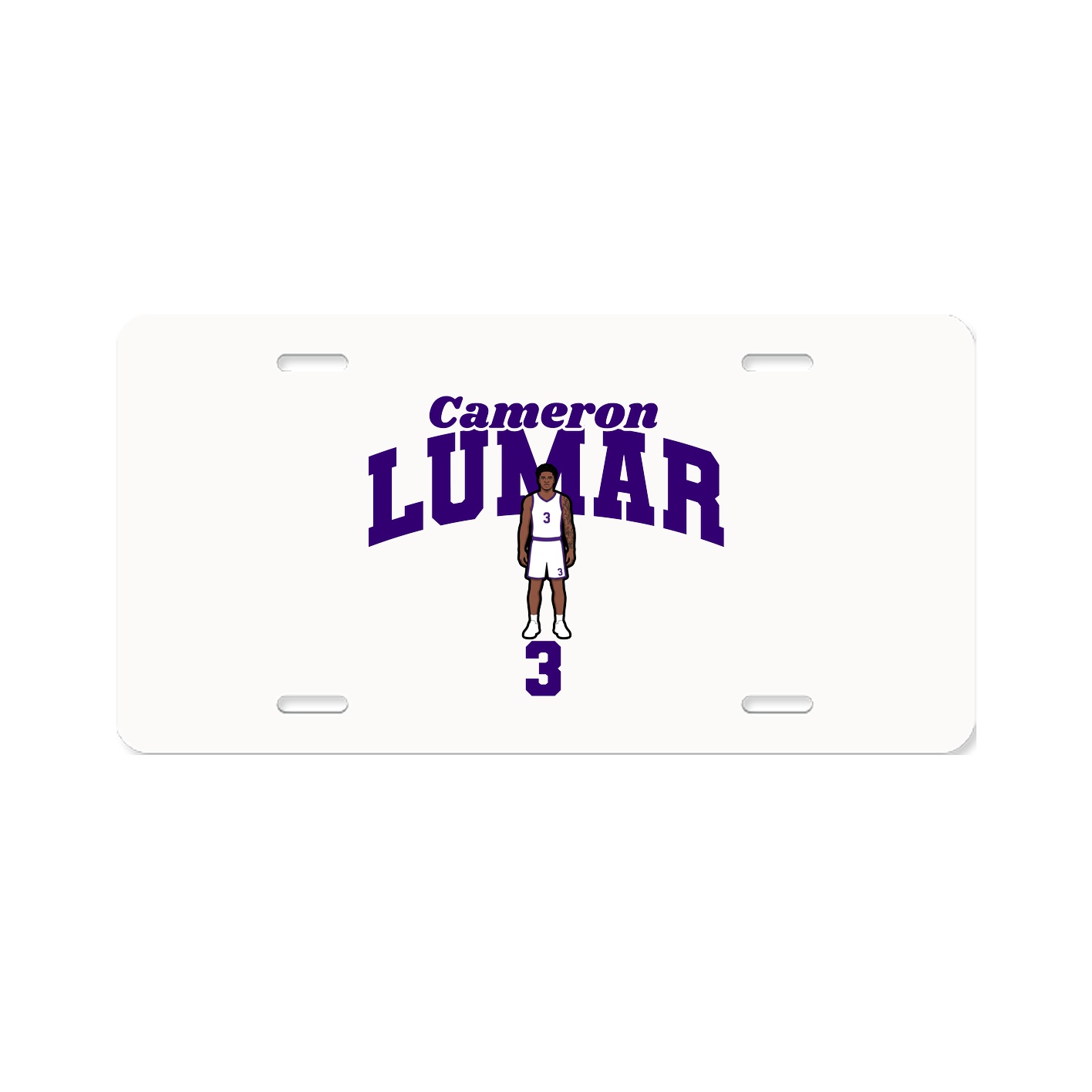 License Plate — Signature Arch in Classic