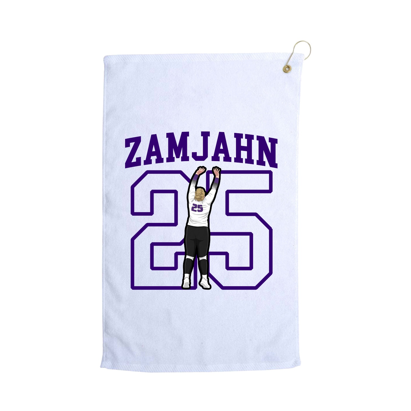 Golf Towel — Shirsey in White