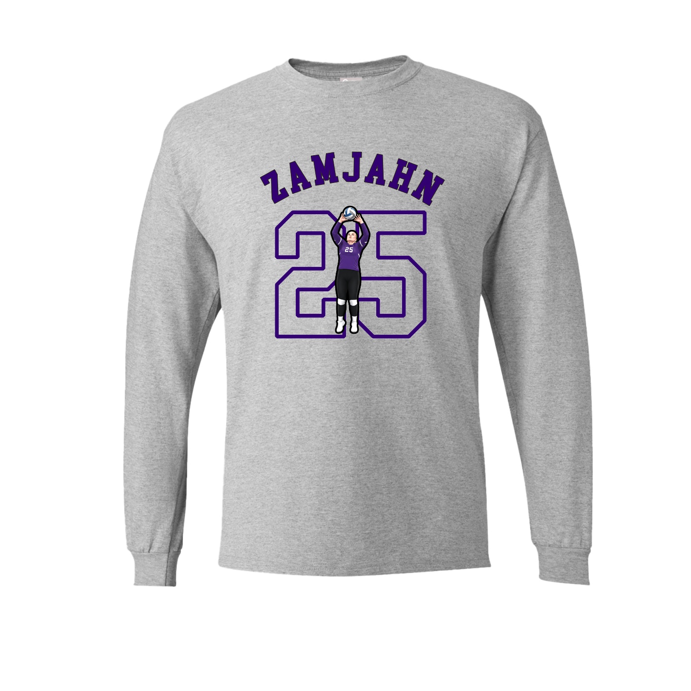 Long Sleeve Tee — Shirsey Arch in Grey