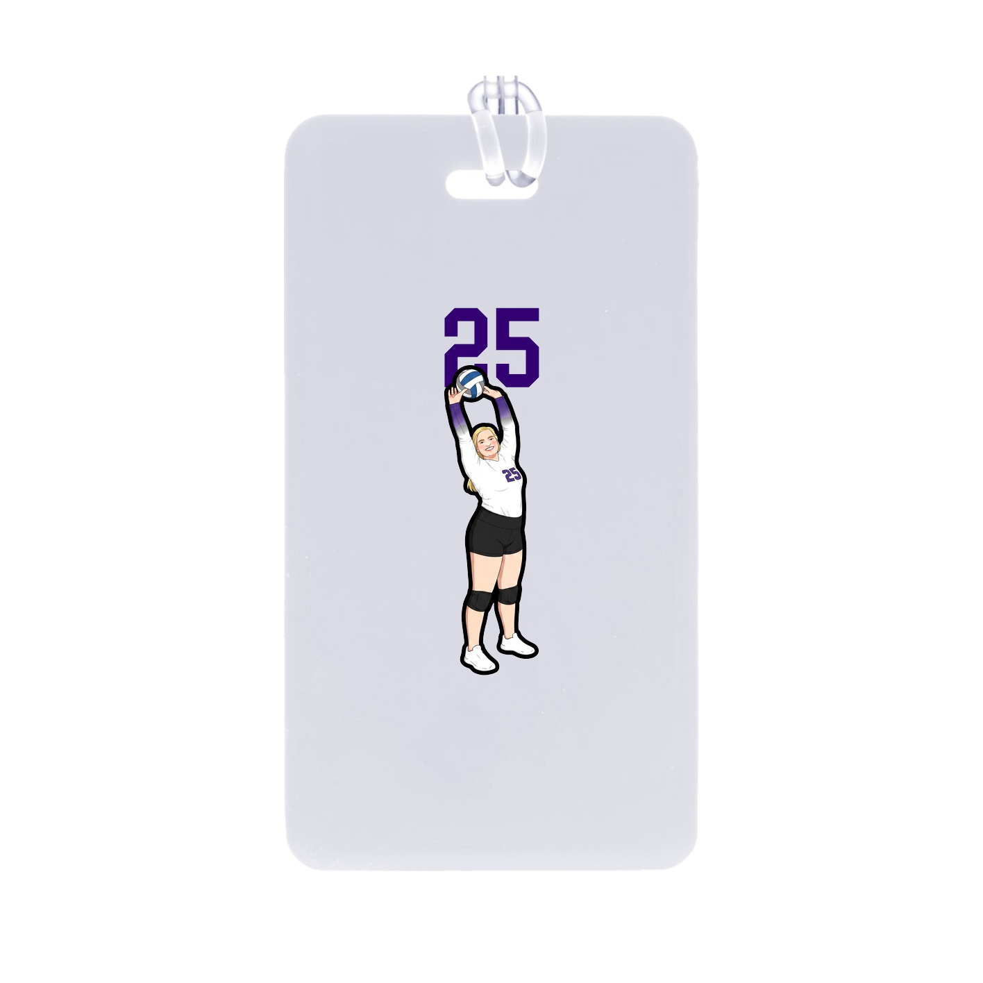 Bag Tag — Number Top in Classic