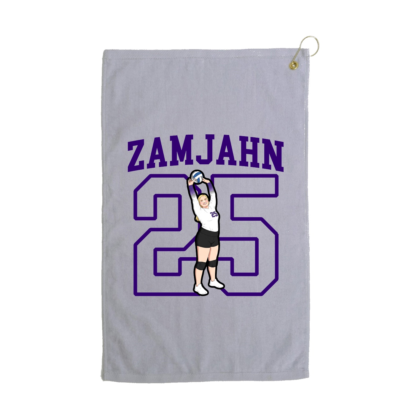 Terry Velour Golf Towel