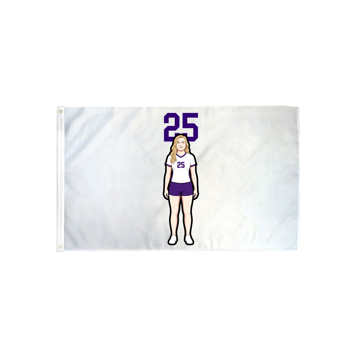 3x5 Flag — Number Top in Classic