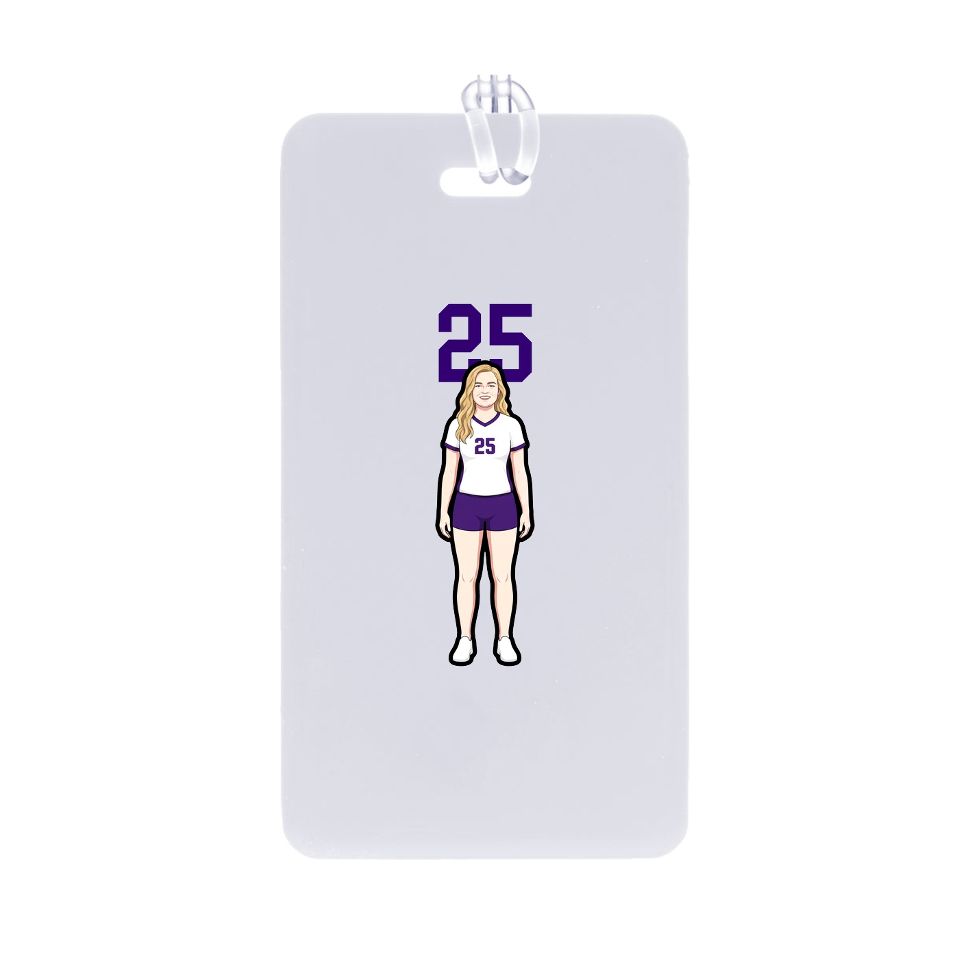 Bag Tag — Number Top in Classic