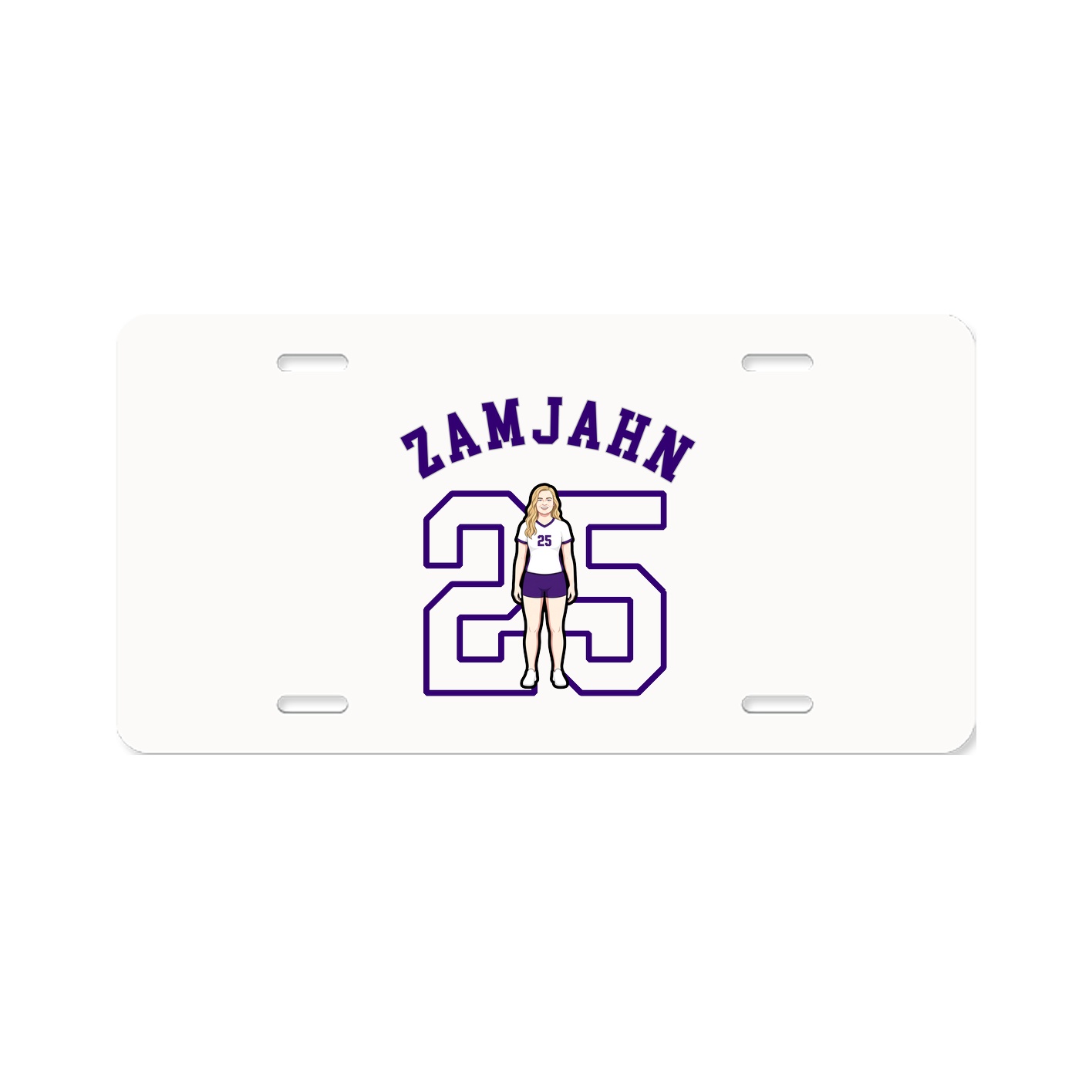 License Plate — Shirsey Arch in Classic