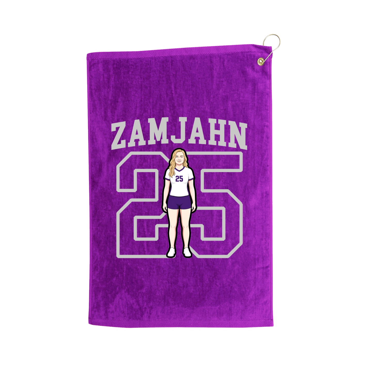 Golf Towel — Shirsey in Purple