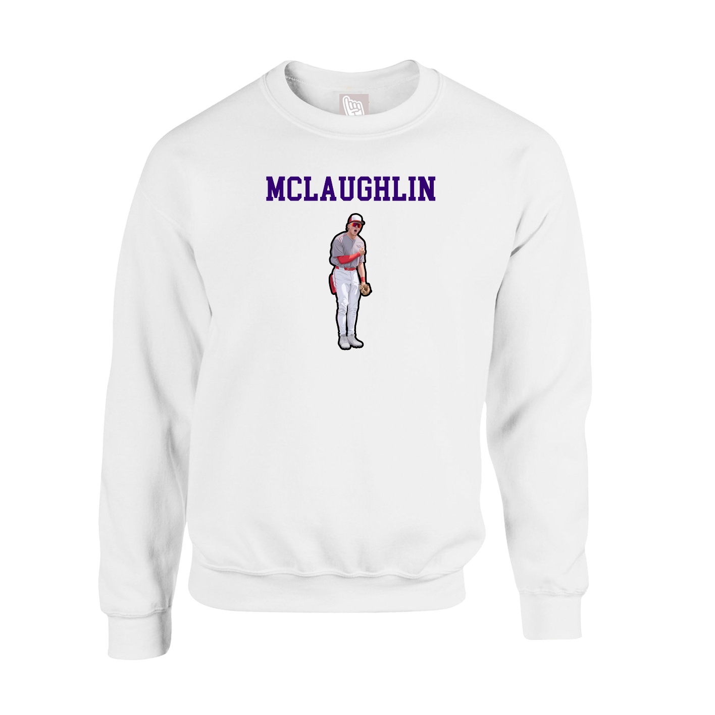 Fleece Crew — Shirsey in White