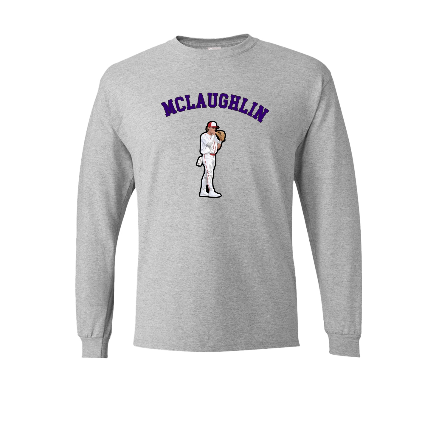 Long Sleeve Tee — Shirsey Arch in Grey