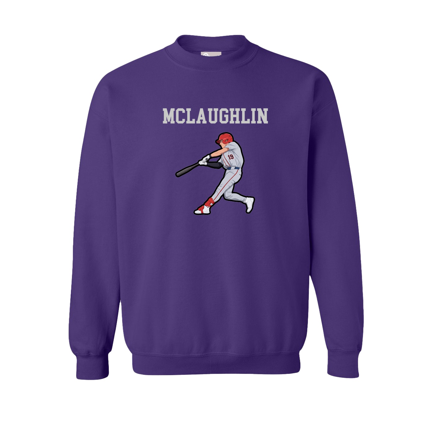 Fleece Crew — Shirsey in Purple