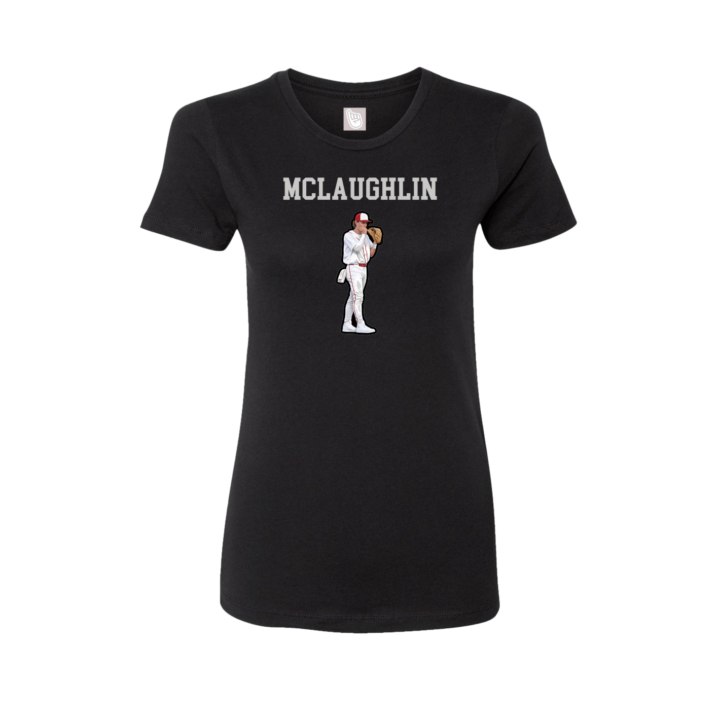 Fitted Women's Tee — Shirsey in Black