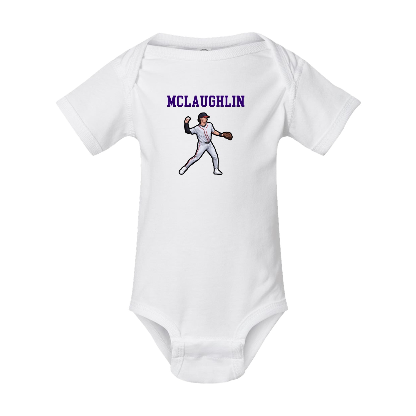 Baby Onesie — Shirsey in White