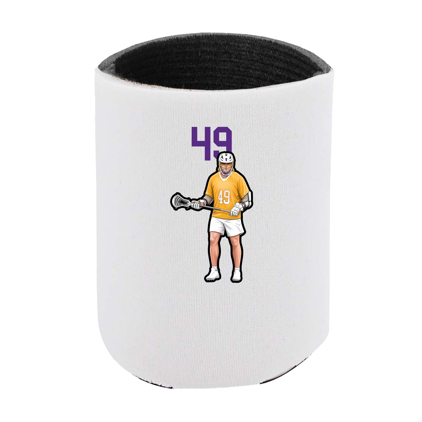 Can Holder — Number Top in White