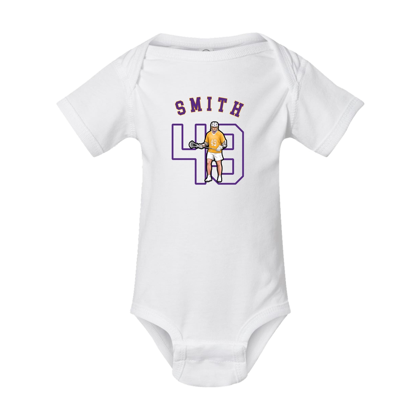 Baby Onesie — Shirsey Arch in White
