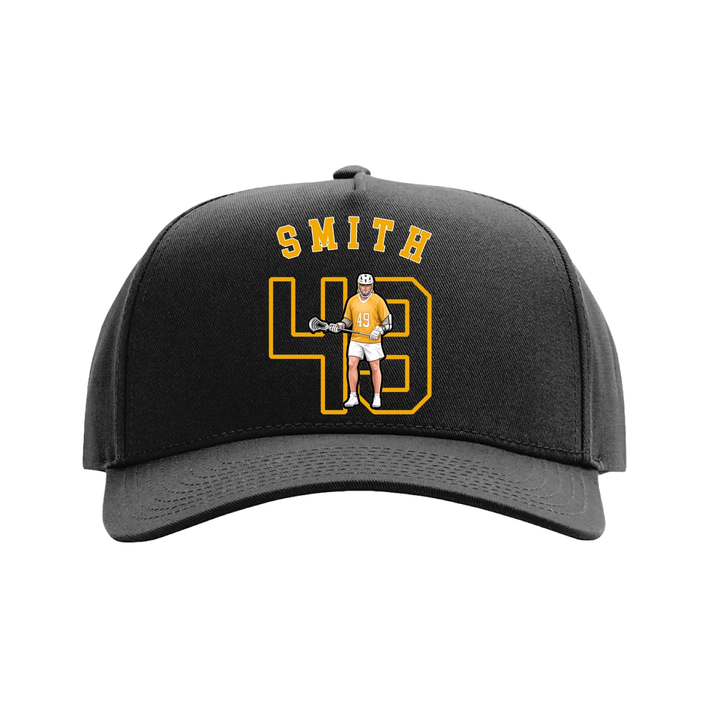 Full Fabric Five-Panel Champ Cap