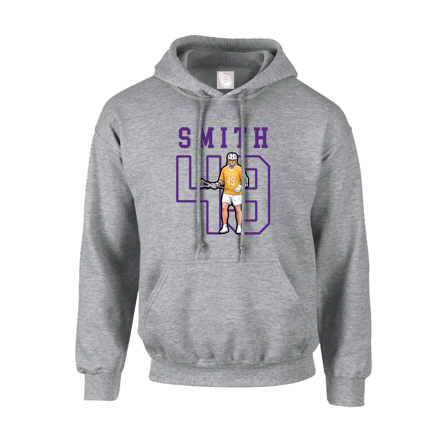 Hoodie — Shirsey in Grey