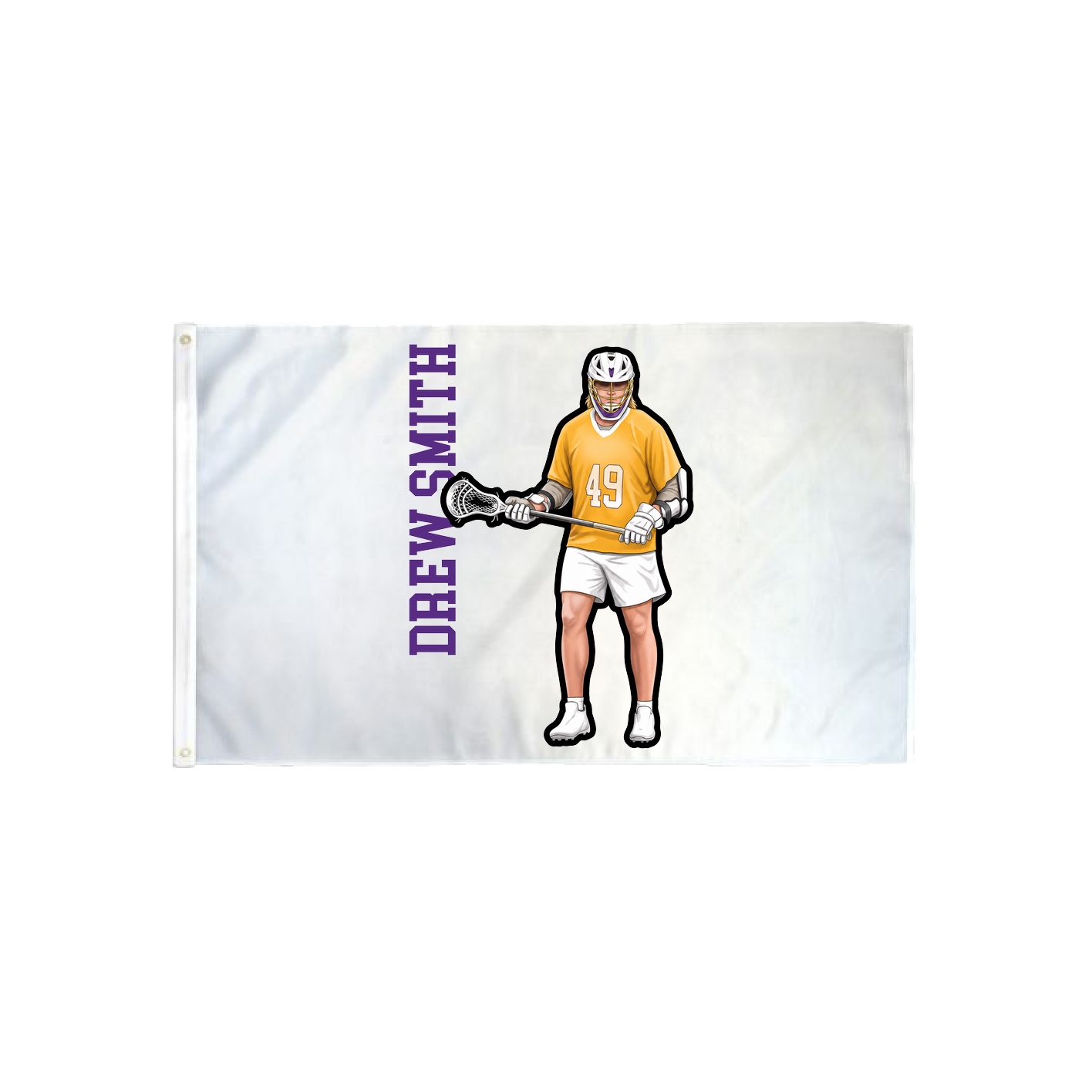 3x5 Flag — Name Vertical in Classic