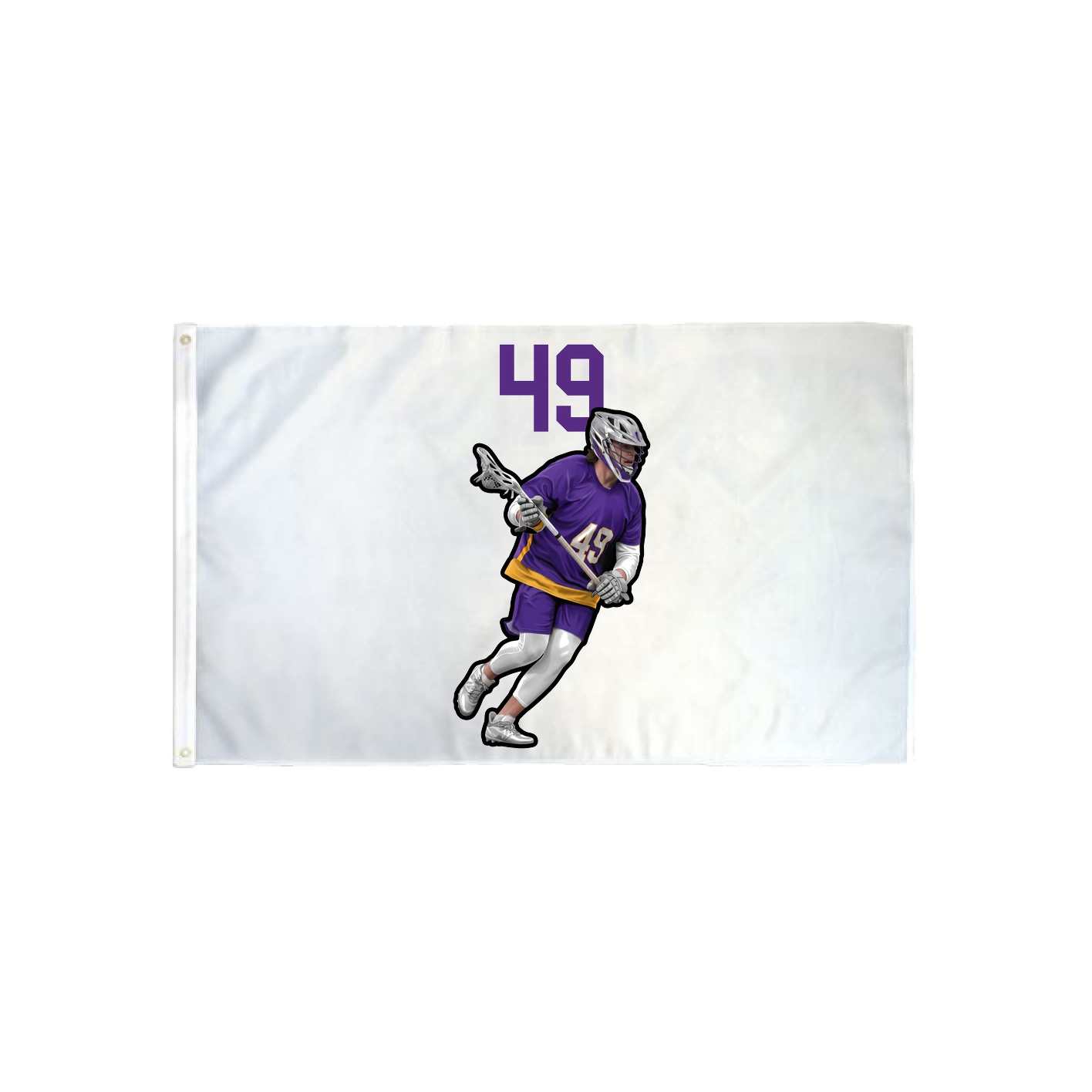 3x5 Flag — Number Top in Classic