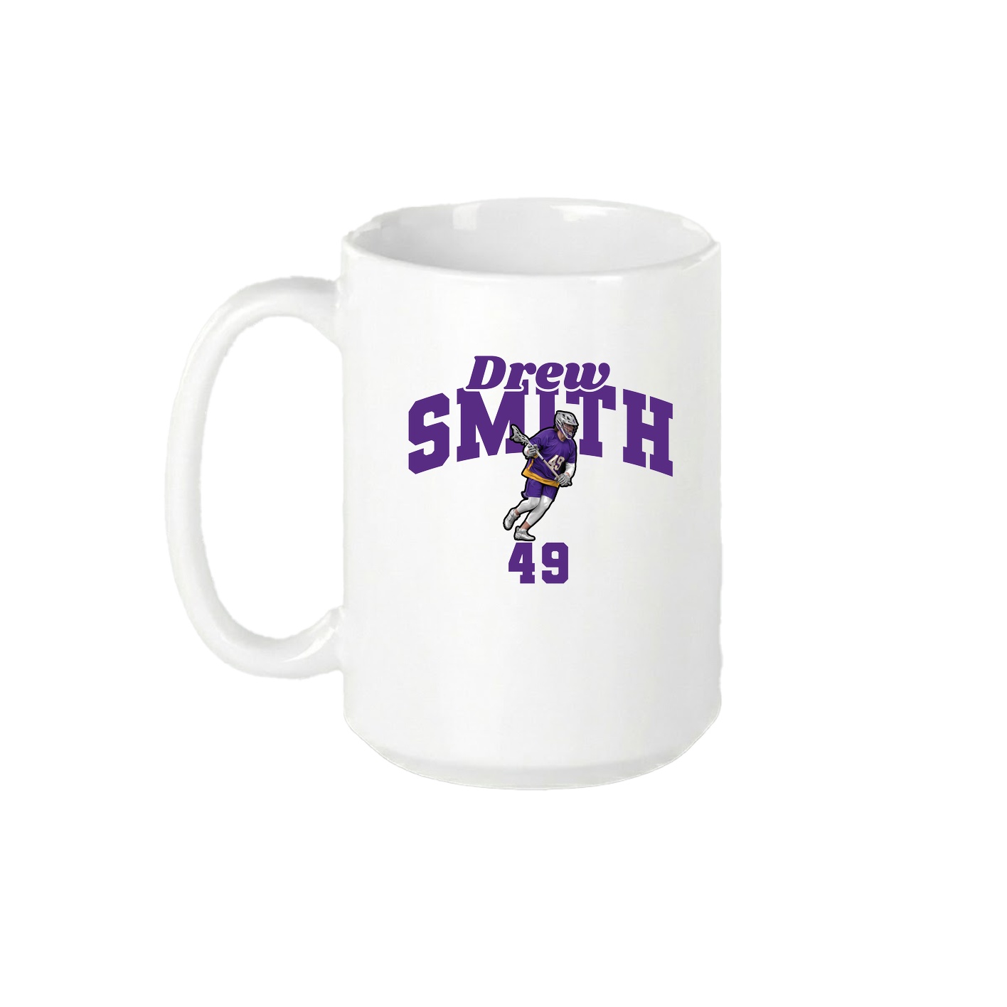 15oz Coffee Mug — Signature Arch in White