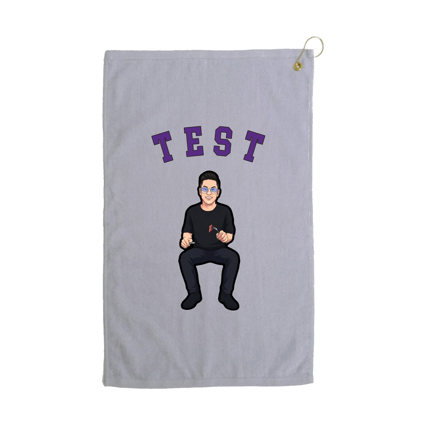 Terry Velour Golf Towel
