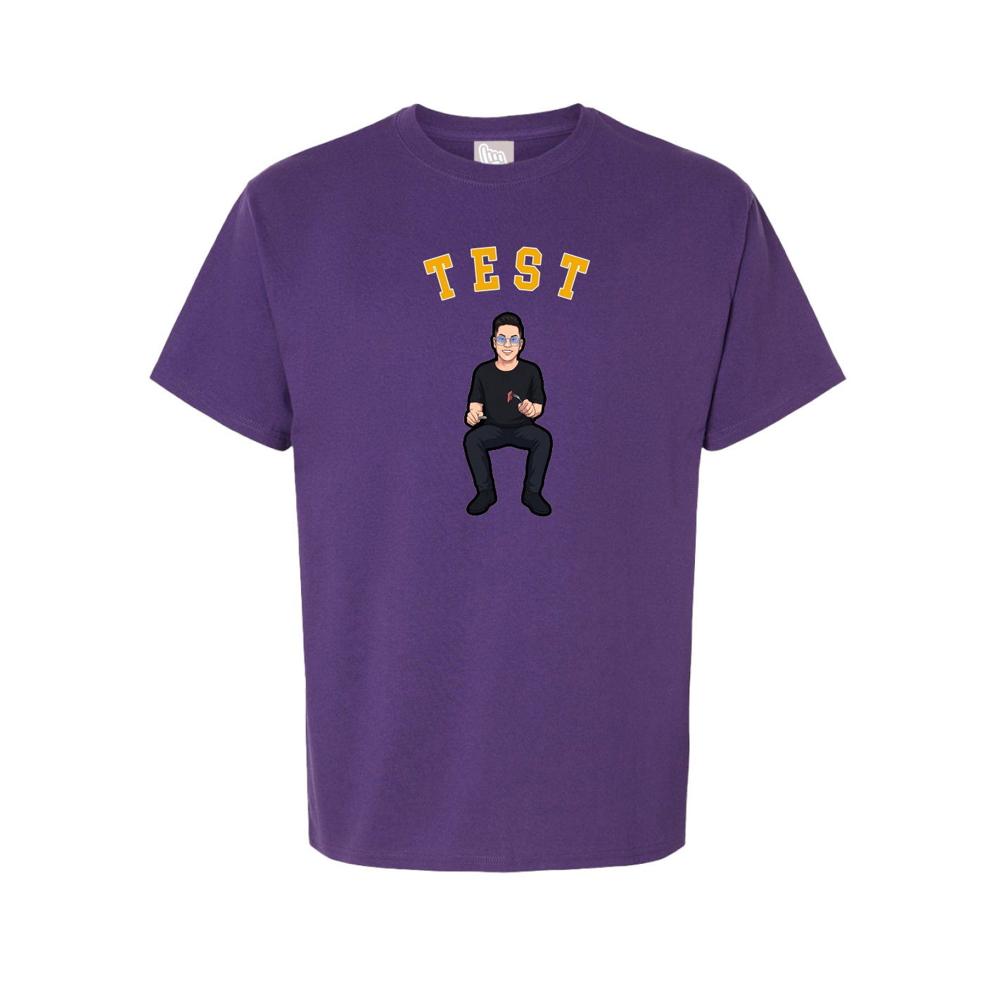 Youth Tee — Shirsey Arch in Purple