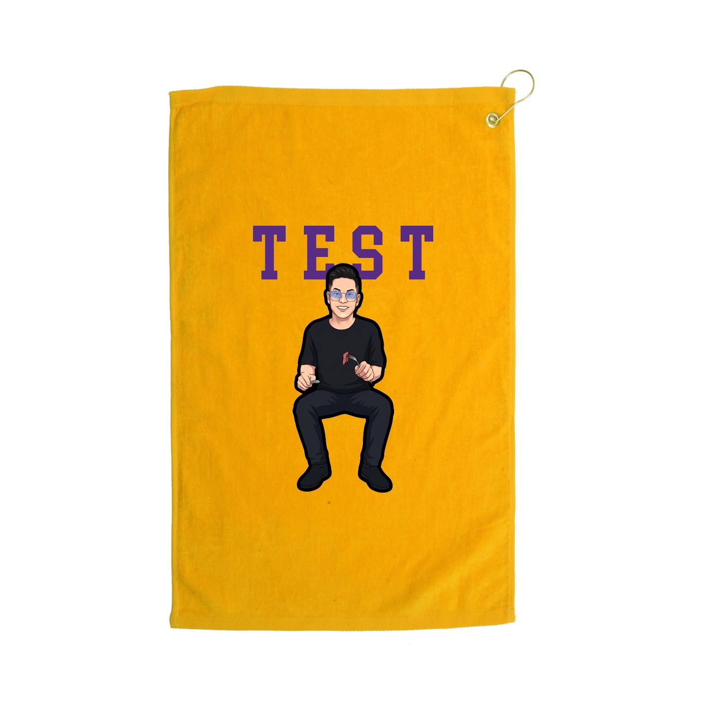 Terry Velour Golf Towel