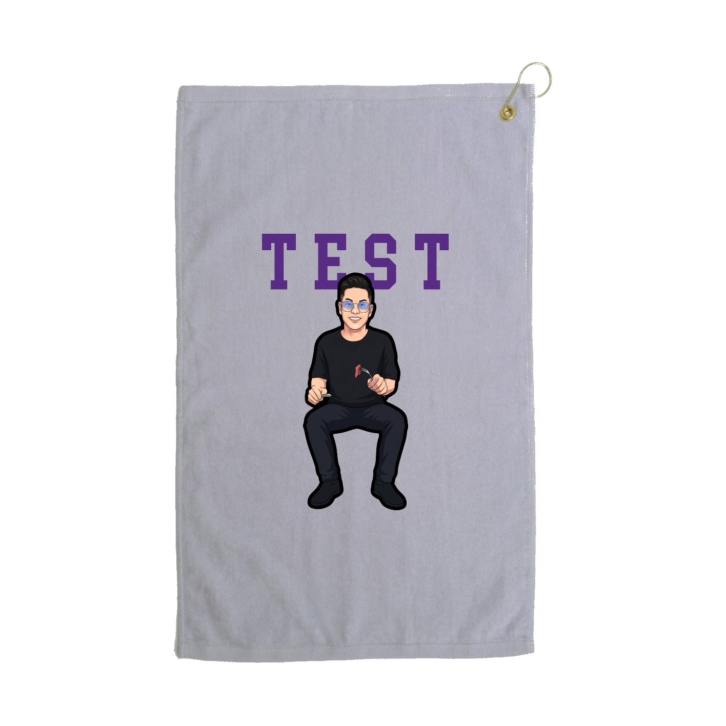 Golf Towel — Shirsey in Grey