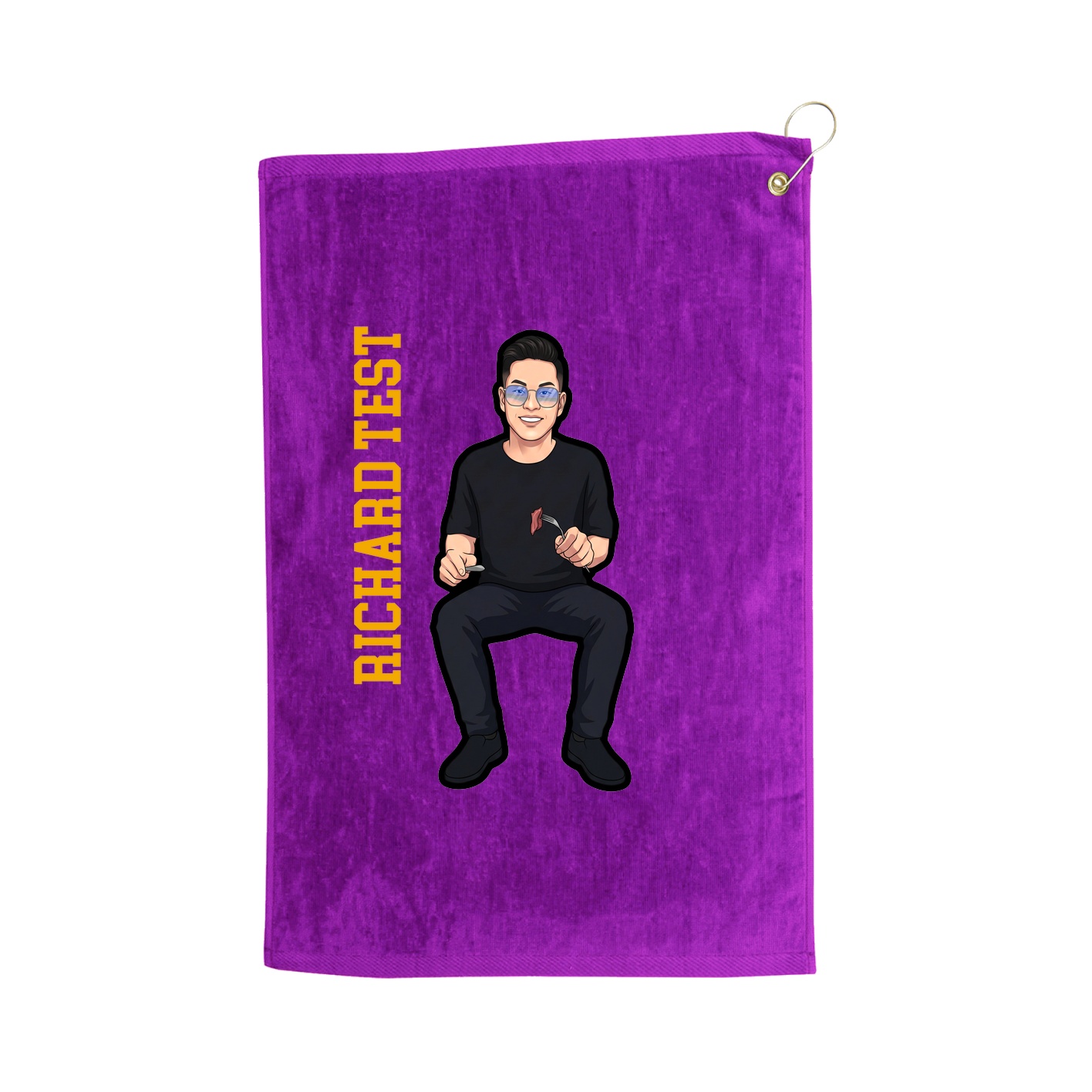 Terry Velour Golf Towel
