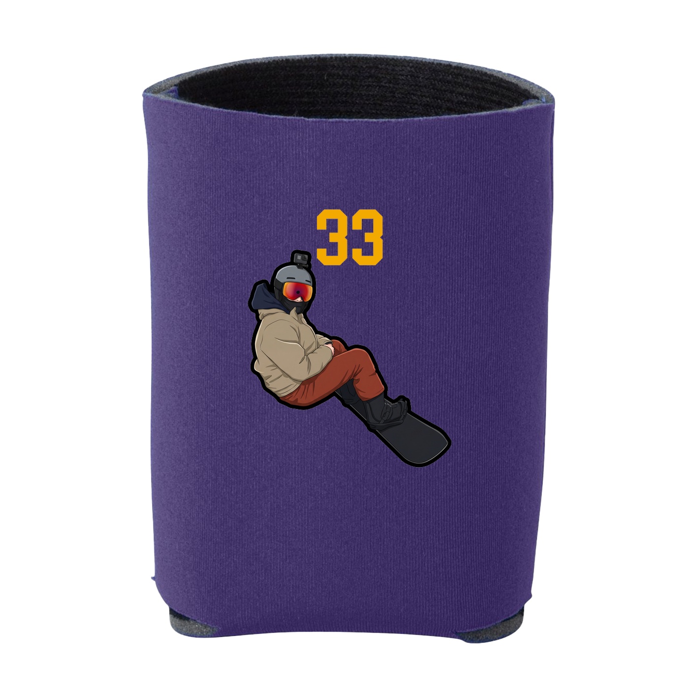 Can Holder — Number Top in Purple