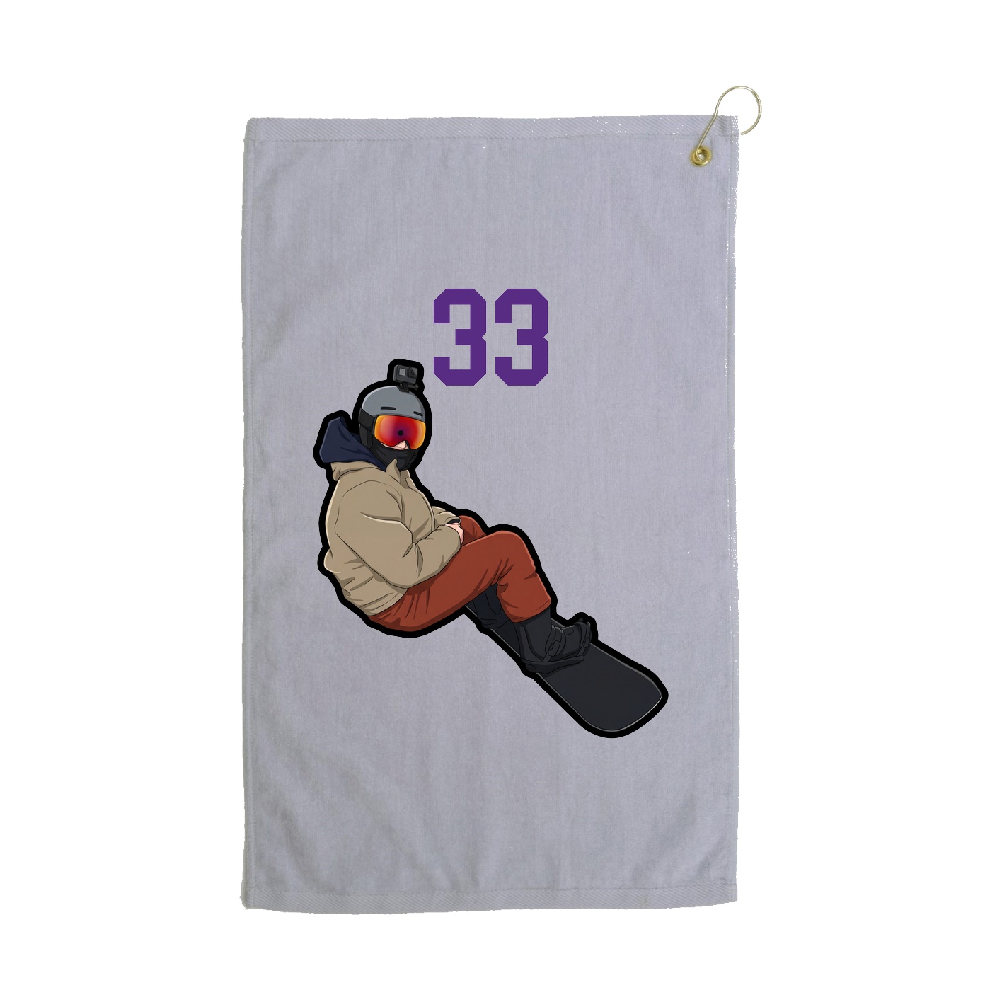 Terry Velour Golf Towel