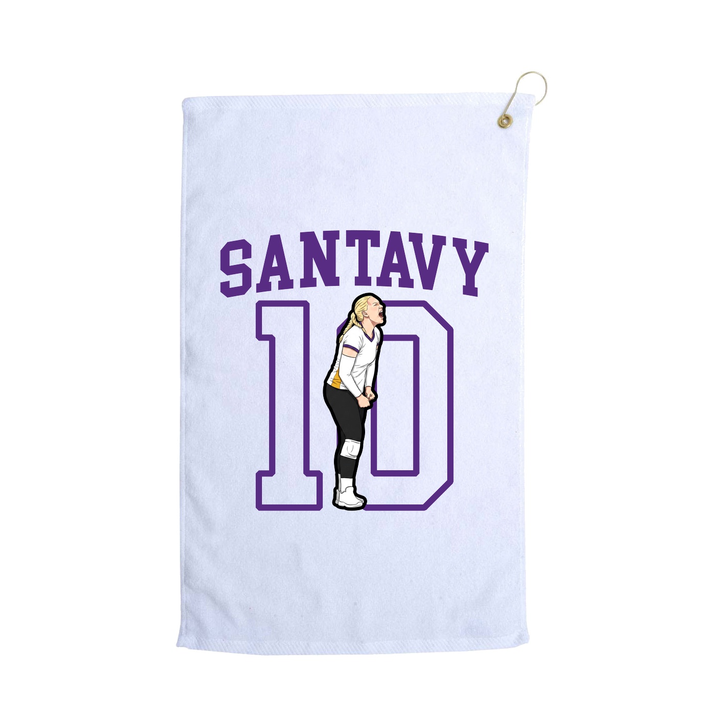 Golf Towel — Shirsey in White