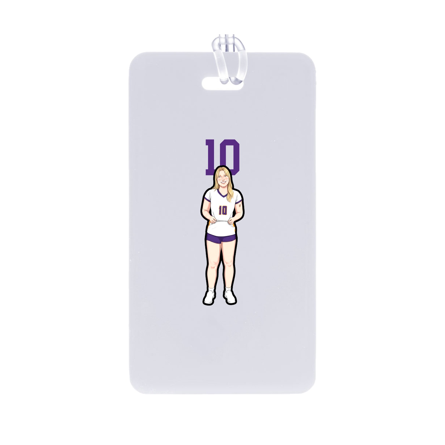 Bag Tag — Number Top in Classic