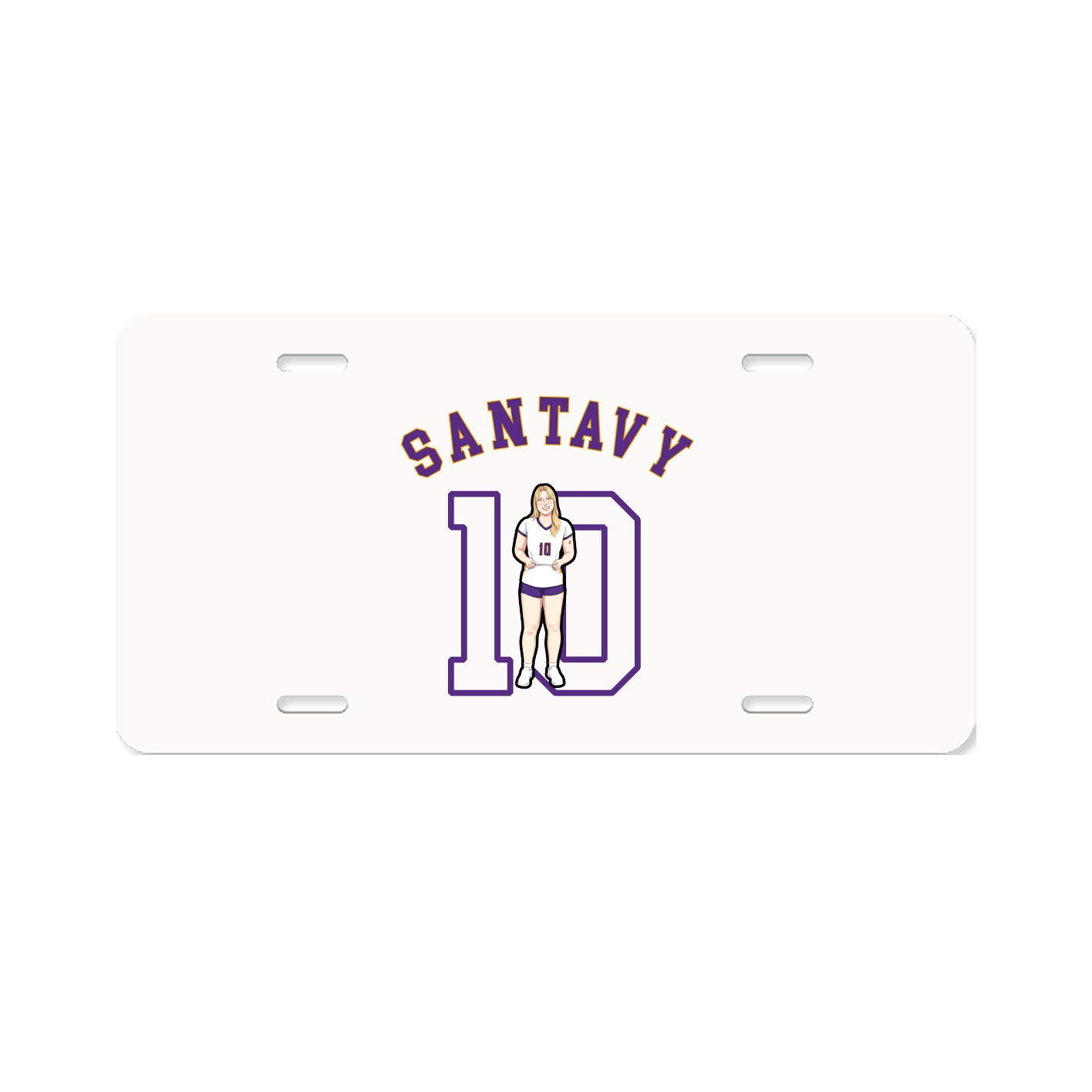 License Plate — Shirsey Arch in Classic