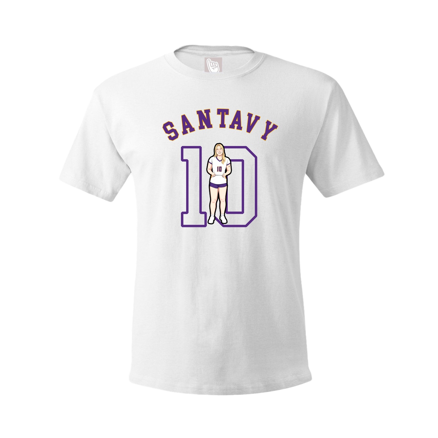 Tee — Shirsey Arch in White