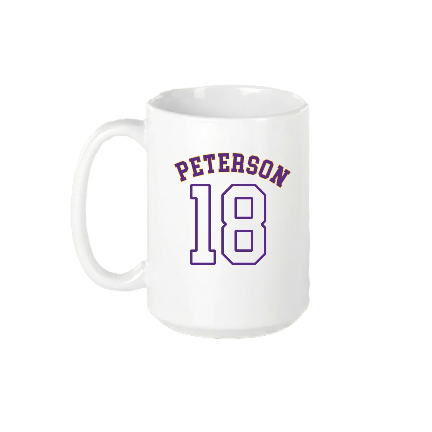 15oz Coffee Mug — Shirsey Arch in White