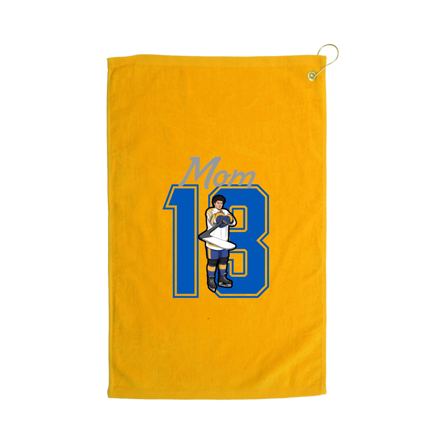 Golf Towel — Mothers Day Shirsey in Gold