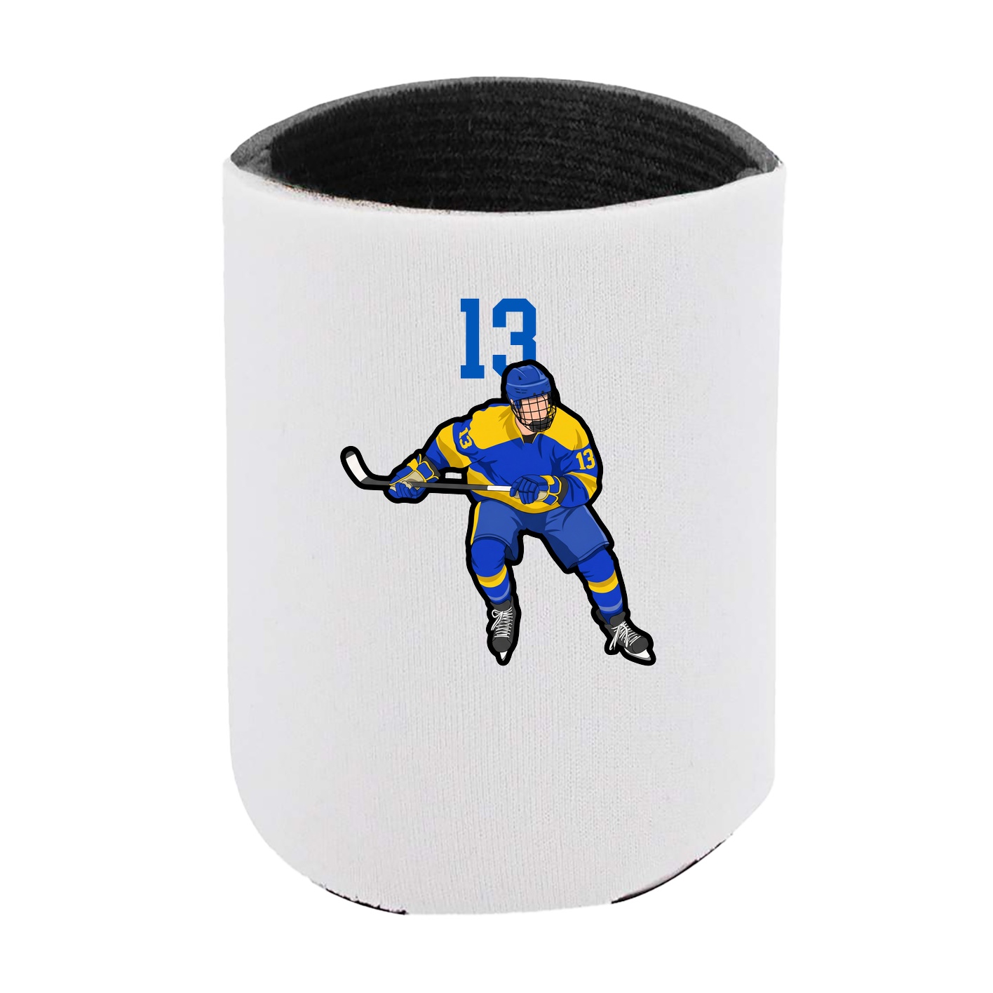 Can Holder — Number Top in White